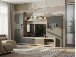 ГОСТИНАЯ ТЕСЛА (дуб каньон/графит), 2800*2000*350