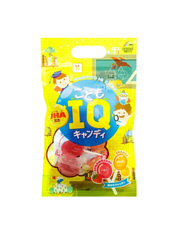 Unimat Riken IQ Candy DHA — Детские конфеты-леденцы с Омега-3 с клубникой и апельсином (10 штук на 10 дней)