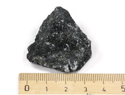 Эгирин черный, Кольский п-ов, Хибины (35*31*20 мм, 23 г) №26257