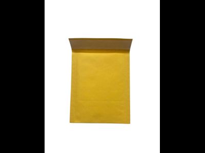 Пакет с воздушной подушкой D/14 желтый крафт (200х265мм+40мм клапан)