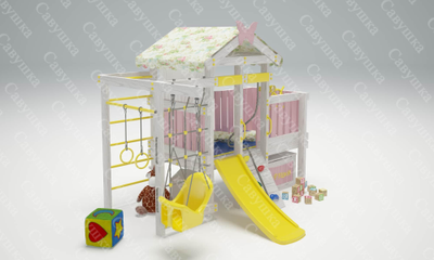 ИГРОВОЙ КОМПЛЕКС - КРОВАТЬ САВУШКА BABY - 6