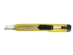 Нож строительный BIBER 9мм пластиковый корпус