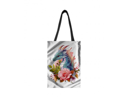 Сумка-шоппер вертикальная год Дракона №7