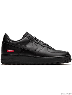 Nike Air Force 1 Supreme  Black/Черные Мужские (41-45)