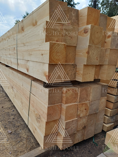 Сухой обрезной брус 150х150 мм