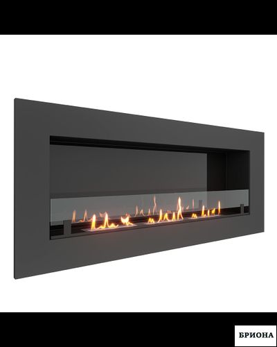 Биокамин в нишу  GRAND 1500 LITE. Стекло + Стемалит