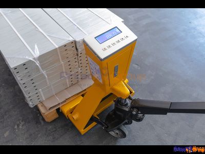 Гидравлическая тележка (рохля) с весами SBC 2500 (г/п 2,5 т, 550x1150 мм) SMART BASIC