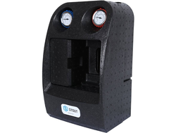 Насосная группа STOUT с теплообменником 34 пластины в теплоизоляции,  с циркуляционным насосом 25/60