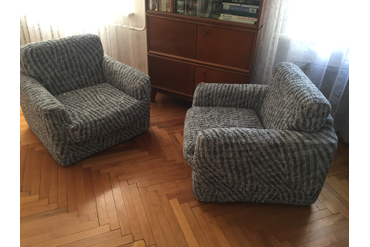 ЧЕХОЛ НА КРЕСЛО ВИСТА МИЛАНО СЕРЫЙ