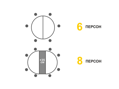 Обеденный стол Орфей 49 Мрамор темный