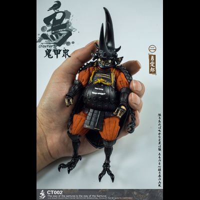 Жук-самурай с топором - Коллекционная ФИГУРКА 1/12 scale Samurai Beetle Brave Airo (CT002) - CROWTOYS
