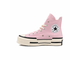 кеды Converse Chuck 70 Plus розовые высокие на платформе A04366C купить в спб дешево