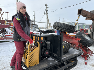 Мототележка 1000кг LMY-1000S-PRO дизельная