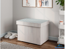 Сундук Мебелони ТБ-26 744*556*521 (ясень белый)