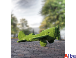 Топиарная фигура Самолетик