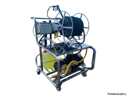 Мобильная пенная станция Комета HP 5,5 кВт, 380 В, 15/210 c бараб.50 м без подачи воздуха на 1 ср-во