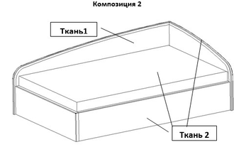 Тахта Сильва Адель с подъмным механизмом