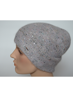 Lilovaya-melanzhevaya-shapka-s-pajetkami-Vizio-Italiya-6926-CL