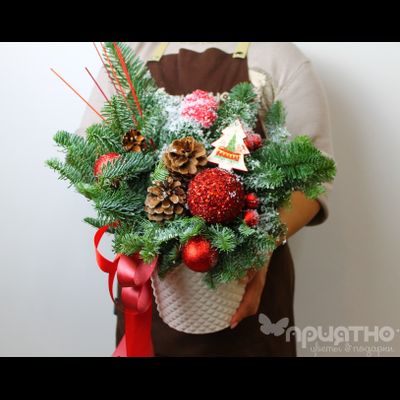 Новогодняя композиция № 1147