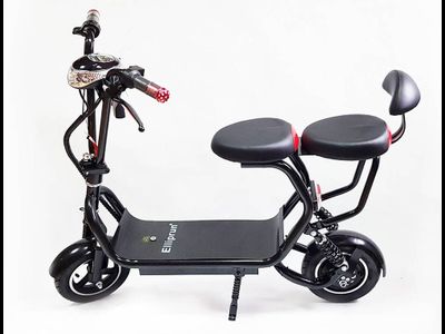 Электросамокат для взрослых с двумя сиденьями Elliprun 500W