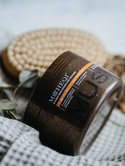 Восстанавливающая протеиновая МАСКА для волос с ПАНТЕНОЛОМ