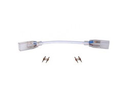 Коннектор Ecola 220V 14x7 гибкий соединитель лента-лента 2-х конт SCVN14ESB