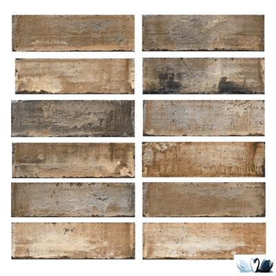 Плитка фасадная Belani Brick house 25 х 7,5 см палевый Береза керамика