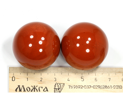 Шар Яшма красная в ассортименте, ЮАР (35 мм, 60 г) №28578