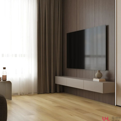 SPC ламинат FirstFloor Летний Дымчатый Дуб 1F064 43 класс толщина 4.0 мм с фаской замковый 2.665 м2