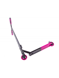 Трюковой самокат Haevner kraft black edition розовый