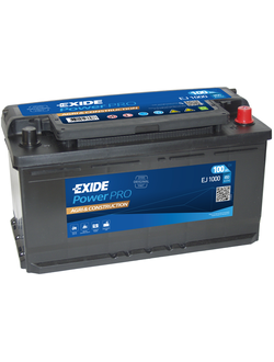 АККУМУЛЯТОР EXIDE Power Pro Agri & Construction EJ1000 R+ 100Ah 850А (En)
