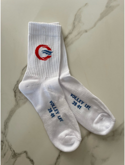 Спортивные носки Volleylife с вашим логотипом  (без махрового следа)