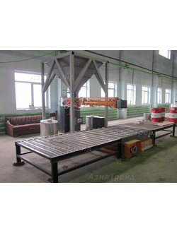 Смеситель ХТС одноруквный с рольгангом