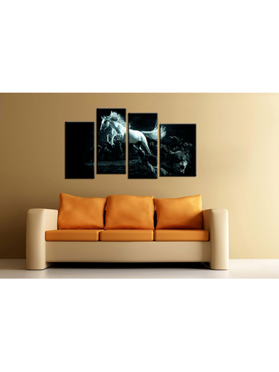 Модульная картина "Среди волков"