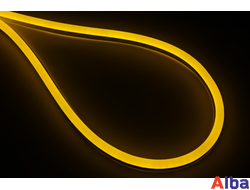 Гибкий неон Flex 220V Желтый (Лимонный)