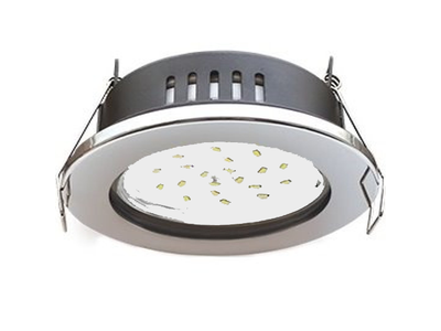 Светильник Ecola GX53-H9 IP65 Хром 98x55 FC5365ECB