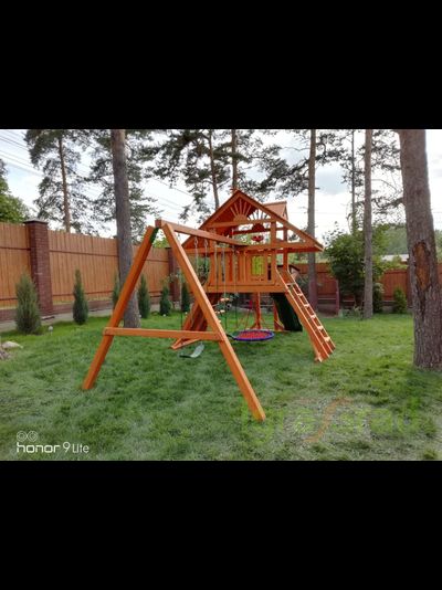 Детская площадка IgraGrad Крепость Фани с рукоходом (Дерево)