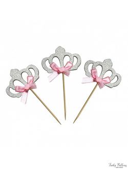 Шпажки  "Корона" Серебро