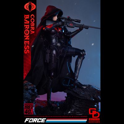 Баронесса  (G.I.Joe Series)  - Коллекционная ФИГУРКА 1/6 scale Cobrа Baroness (GD97009) - GDTOYS