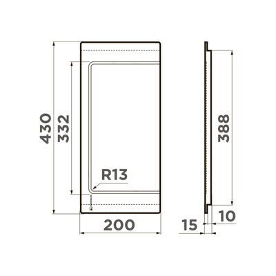 Разделочная доска CB-05-WOOD-M