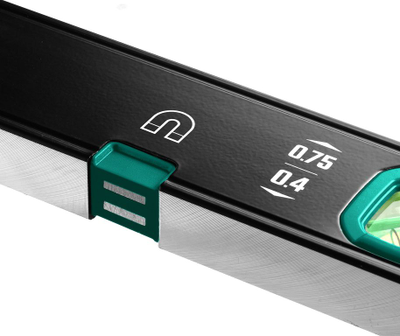 Магнитный уровень KRAFTOOL 1200 мм, усиленный профиль, с зеркальным глазком