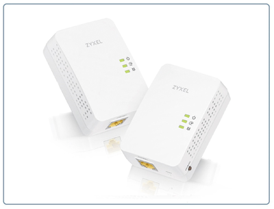 ZYXEL pla5405v2 Адаптер Powerline для построения быстрой и стабильно работающей домашней сети с 1 портом LAN (комплект 2 шт.)