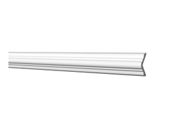 Угловой плинтус (уголок) Decor Dizain DD801, ударопрочный, влагостойкий, под покраску, 2 метра