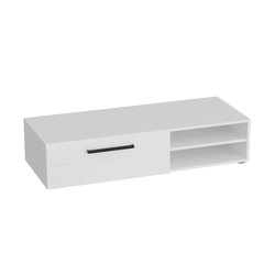 Кельн Тумба 1220, низкая, белый 1220х465х260