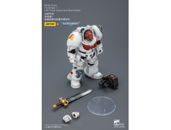 Терминатор Белых Шрамов (Warhammer 40K) - КОЛЛЕКЦИОННАЯ ФИГУРКА 1/18 White Scars Terminator with Power Sword and Storm Bolter (JT03189) - JOYTOY