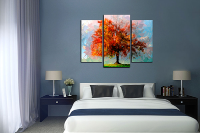 Модульная картина "Дерево многогранности"