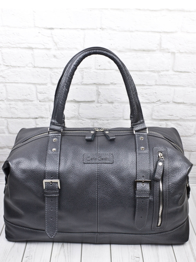 Кожаная дорожная сумка Campora Premium anthracite (арт. 
4019-51)