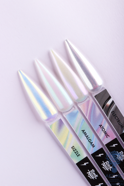 Жидкая втирка / Зеркальный флюид для дизайна RockNail FLUID Electrum