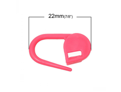 МАРКИРОВЩИК ДЛЯ ПЕТЕЛЬ / МАРКЕР ДЛЯ ВЯЗАНИЯ ПЛАСТИКОВЫЙ "БУЛАВКА" - ЦВЕТ МИКС - 1шт.