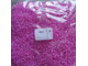Бисер чешский круглый preciosa 10/0, прозрачный с цветной серединой, розовый (58525), 50 грамм